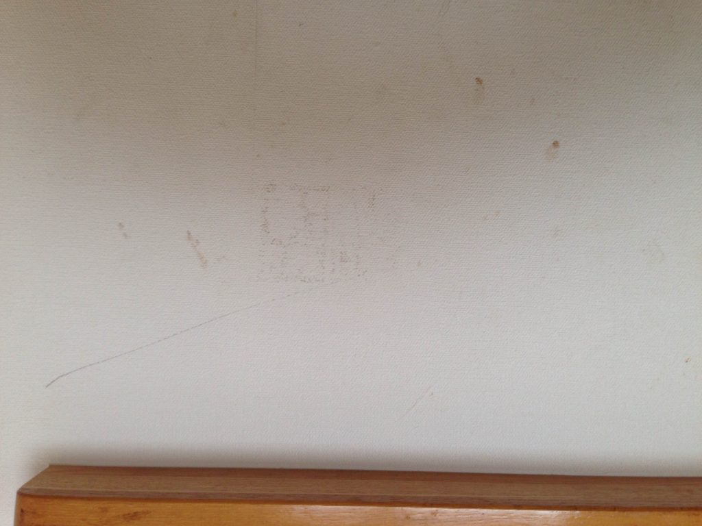 壁紙 ビニールクロス の汚れ掃除 手垢 シミ 落書きを落とす方法